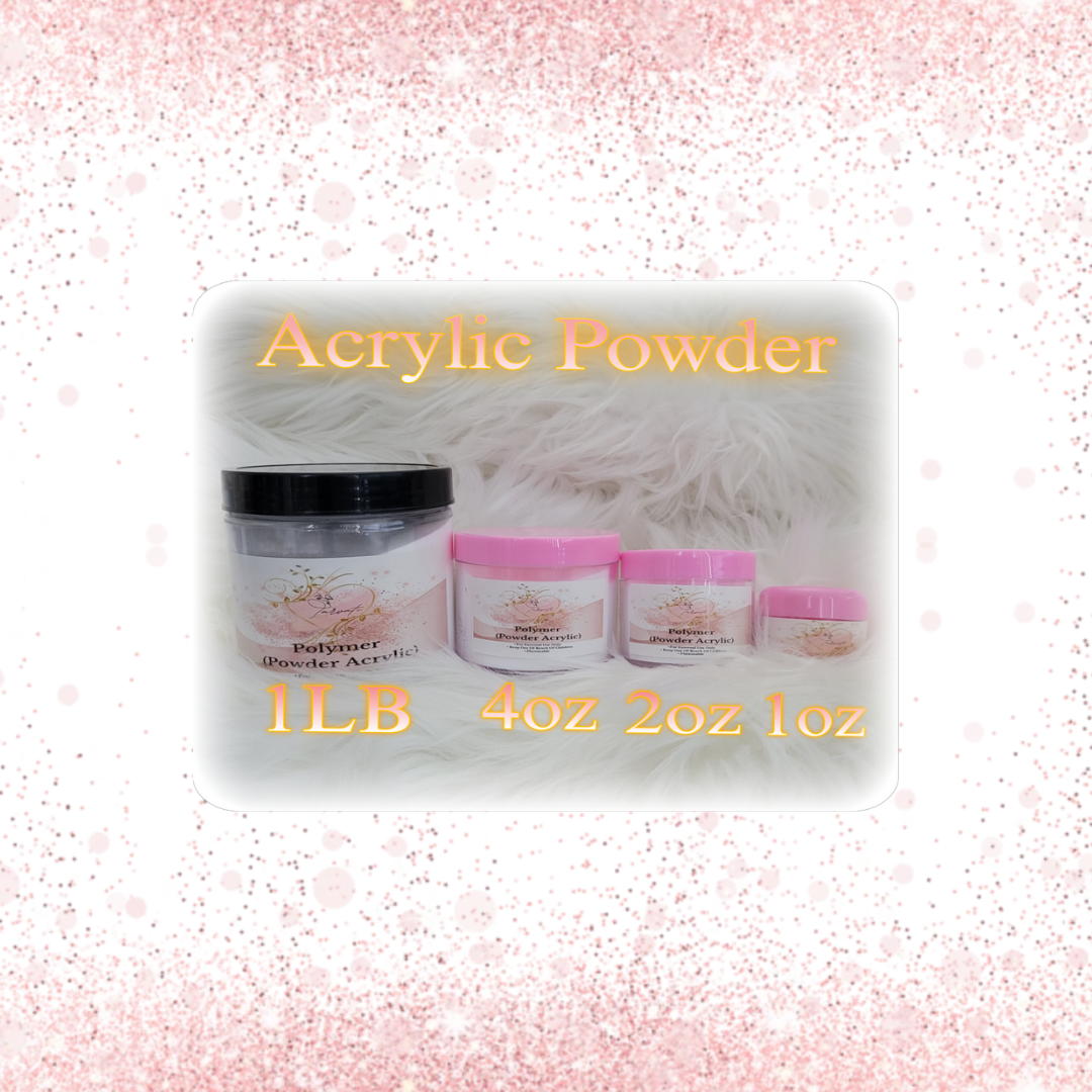 4oz Clear Acrylic Powder (Polymer)