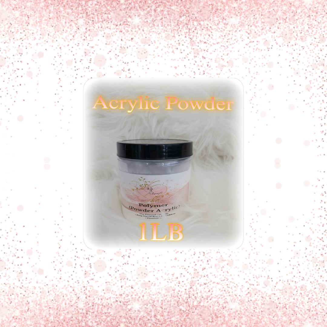 1lb Clear Acrylic Powder (Polymer)