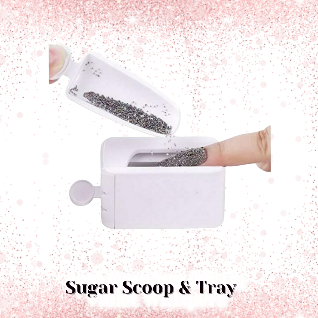 Glitter (Sugar) Scoop and Tray